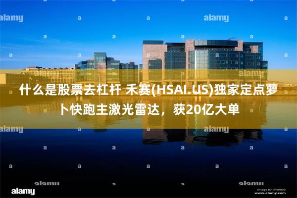 什么是股票去杠杆 禾赛(HSAI.US)独家定点萝卜快跑主激光雷达，获20亿大单